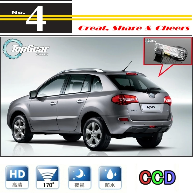 LiisleeCar камера для Renault Samsung QM5 Высокое качество заднего вида PAL/NTSC использование | CCD