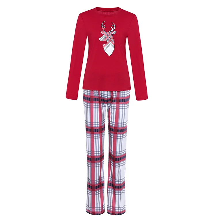2018 Рождественская Пижама семейная одежда для матери дочери отца сына комплекты