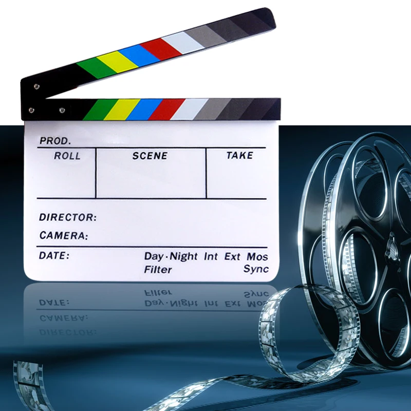Gosear Sinema Klake режиссерская видеосъемка акриловая плиссированная Хлопушка сухое