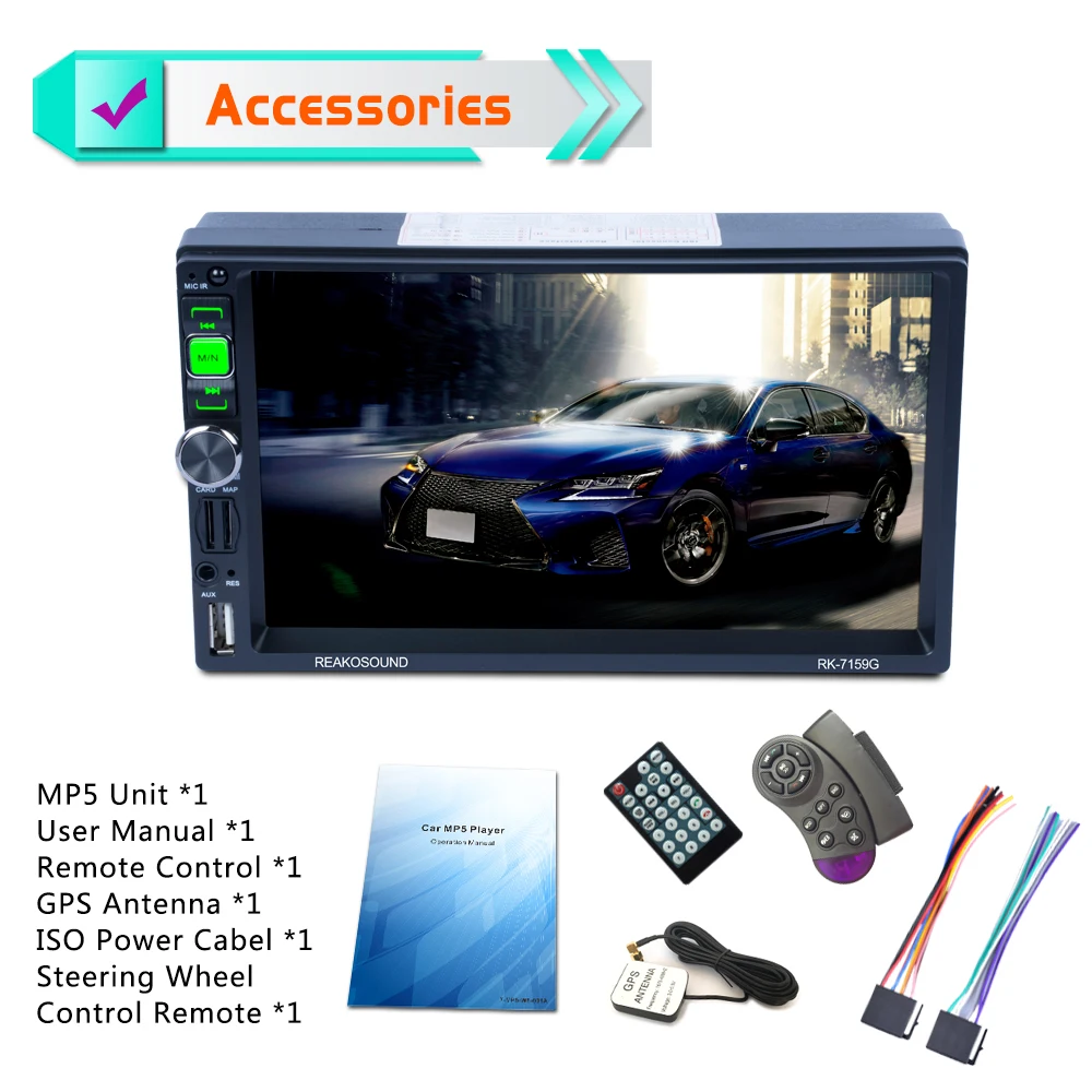 Универсальный автомобильный DVD плеер HEVXM 2 Din GPS навигация Bluetooth автомобильное