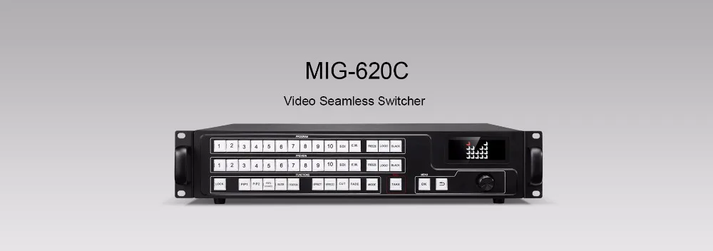 MAGNIMAGE MIG-620CS1 (с 1 входом SDI) бесшовный видеопереключатель с поддержкой 3-слойного