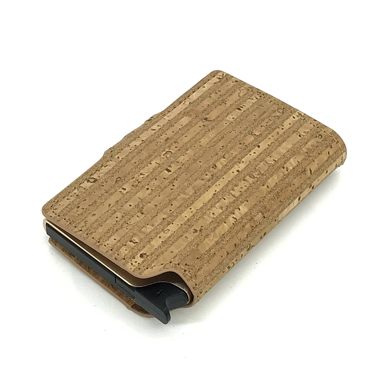 Casekey веганский пробковый кошелек и Умный с блокировкой Rfid|Мужские кошельки| |