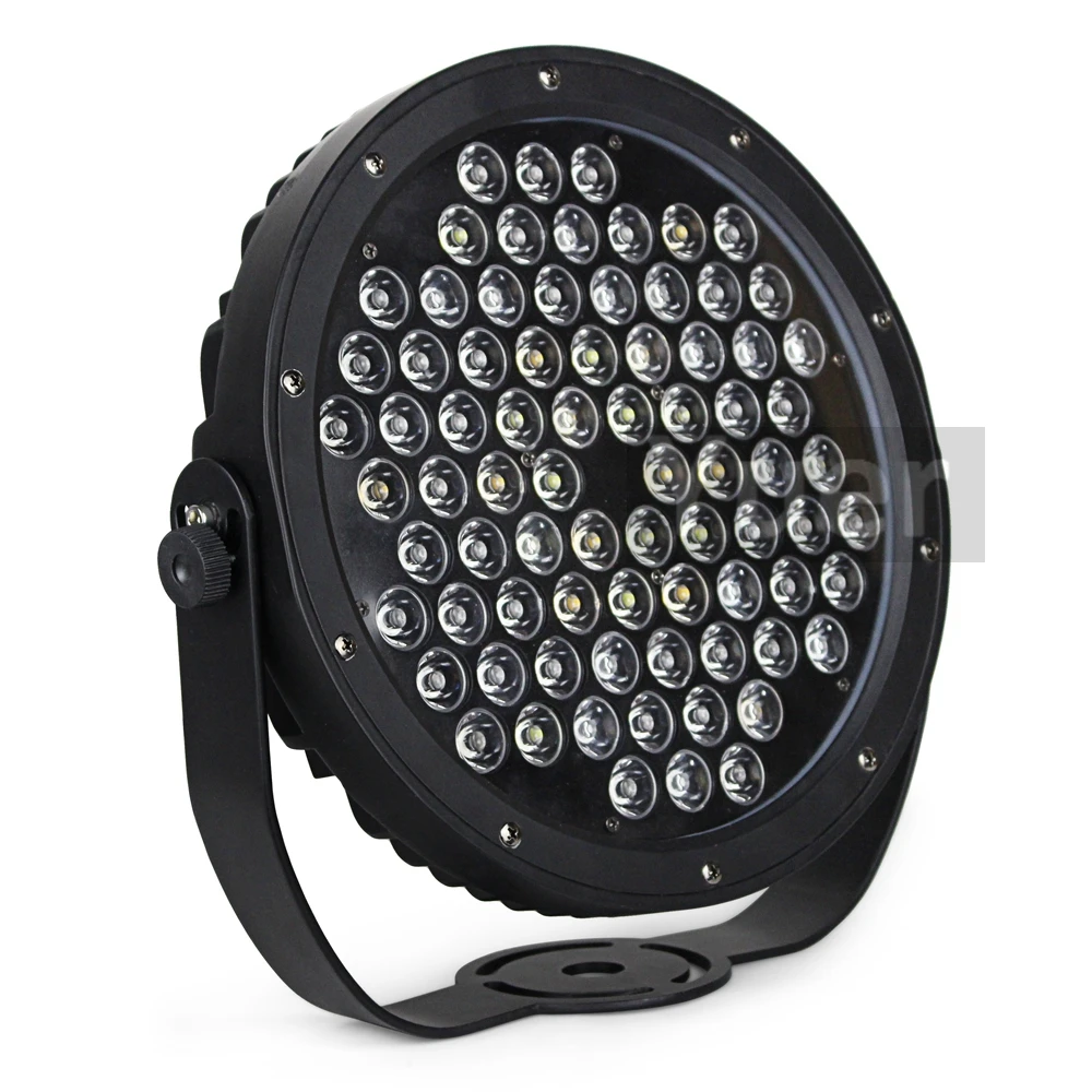 Светодиодный прожектор RGBWY 5 в 1 класс защиты IP65 водонепроницаемости: 78X3W DMX 512