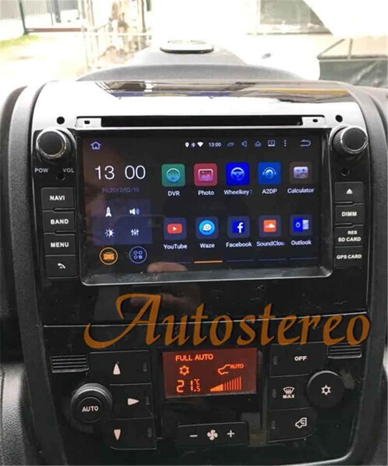 DSP Android 9 автомобильный dvd-плеер gps навигация для FIAT DUCATO/CITROEN Jumper/PEUGEOT Boxer 2006+ мультимедийный магнитофон HD
