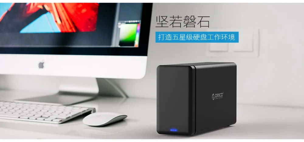 ORICO NS200U3 USB3.0 Настольный 3,5-дюймовый двойной диск на жестком диске шкаф sata3.0 серийный внешний 20 ТБ SATA