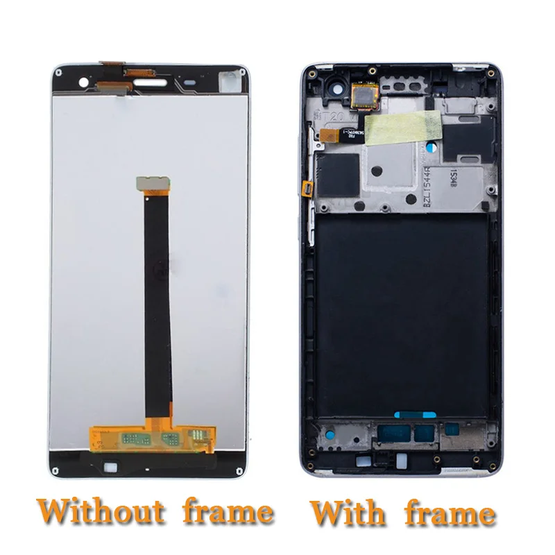 ЖК экран 5 0 дюйма для XiaoMi Mi4 сенсорный дигитайзер с рамкой в сборе сменный Mi 4 M4 без