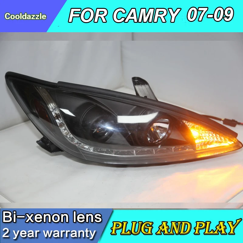 Автомобильный Стайлинг 2007 2008 2009 год для Toyota Camry светодиодный головной светильник