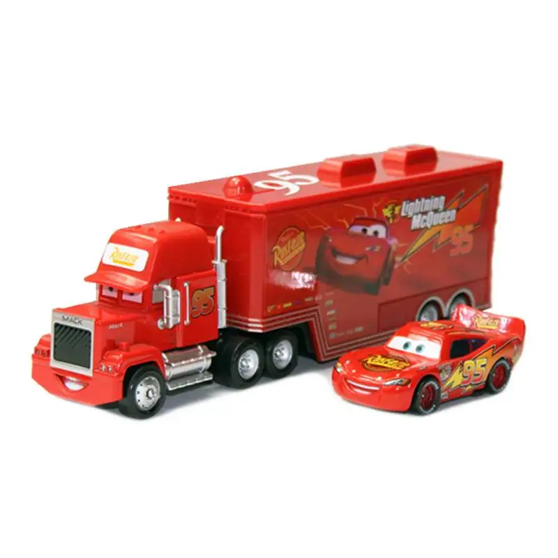 055 13 2pcs set 2 шт./компл. disney «Тачки» Lightning McQueen Джексон Storm Ramirez Мак дядя грузовик игрушечный автомобиль Фигурки игрушки для детей, авто, подарок - Цвет: 055 13 2pcs set