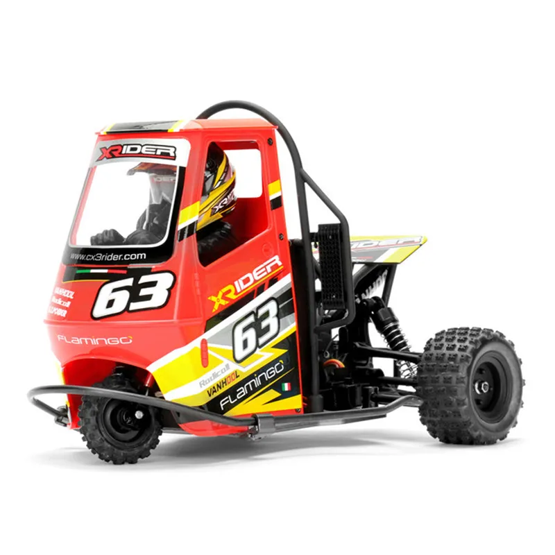 X Rider Flamingo 1/8 2 4G 2WD Радиоуправляемый автомобиль Электрический трехколесный