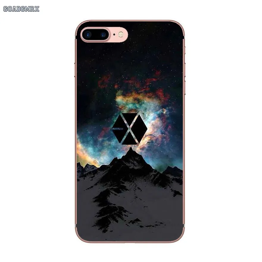 Прозрачные мягкие чехлы Kpop EXO XIUMIN SUHO для Samsung Galaxy J3 J5 J7 A3 A5 A7 2015 2016 2017 Note 3 4 5