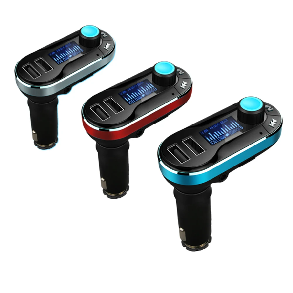 

Smartphone Bluetooth MP3 Player Handsfree Car Kit + Dual USB Charger + FM Transmitter + Handsfree with Micro SD/TF Card Reader