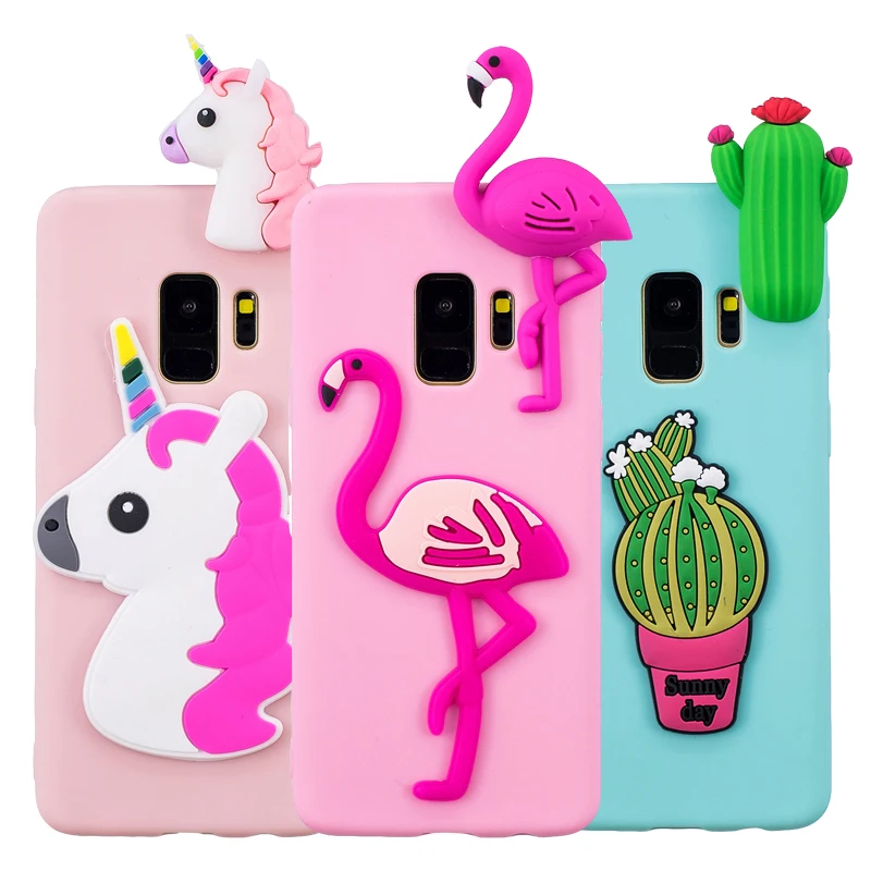 Милый чехол для Samsung Galaxy A8 2018 S9 S8 S7 S6 Edge мягкий силиконовый PLUS J3 J5 J7 2017 A3 A5 A7 2017|case for