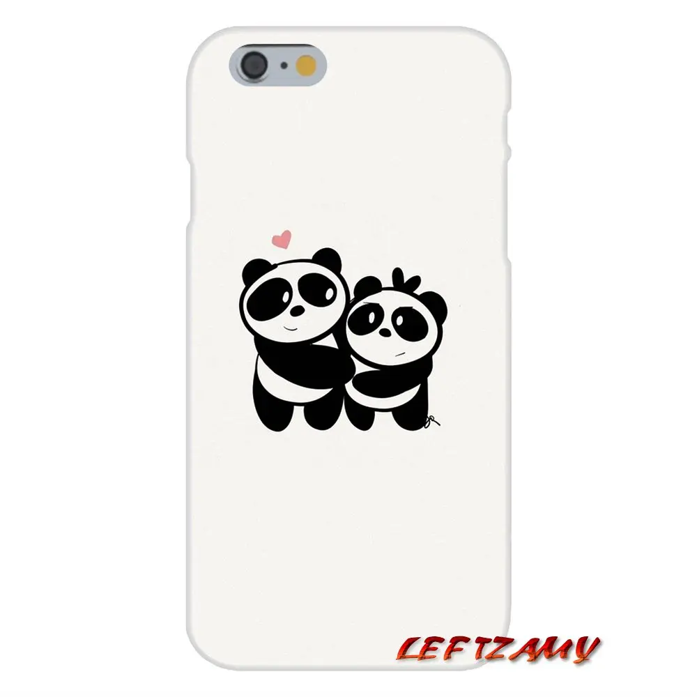 Panda милый Череп Тонкий силиконовый чехол для телефона samsung Galaxy S3 S4 S5 мини S6 S7 край S8