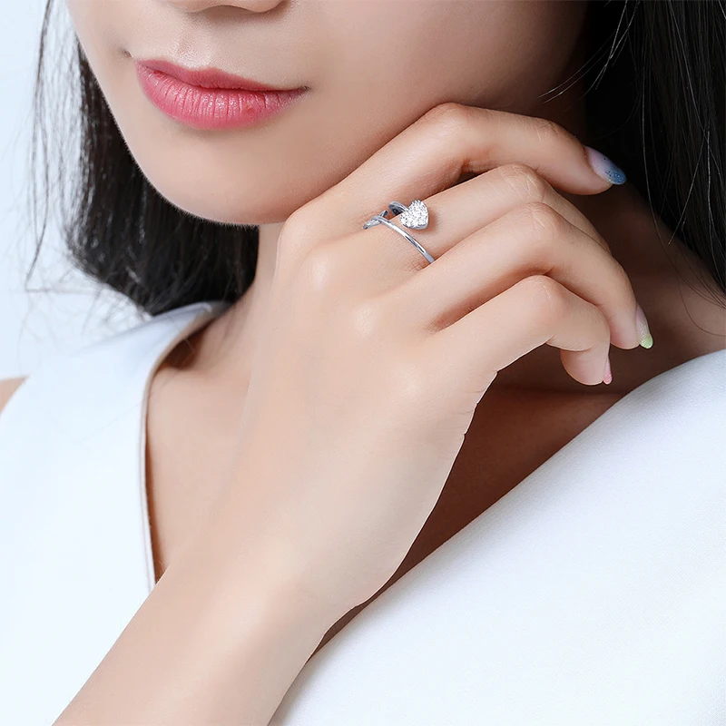 Кольцо UMODE с Купидоном женское обручальное регулируемое ювелирное изделие из