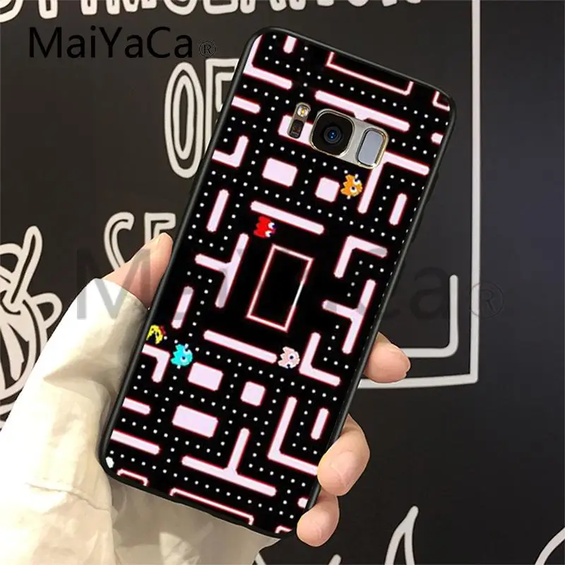 MaiYaCa чехол для Galaxy S9 Pacman Gamer Nerd Специальное предложение Роскошный телефона Samsung S5 S6