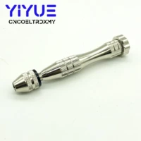 0 3 3 0mm mini manual aluminum hand drill chuck twsit micro drill bit tool new