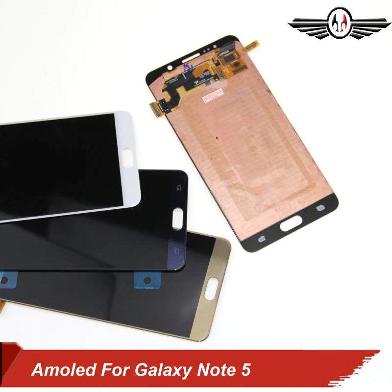ЖК дисплей для Samsung Galaxy NOTE 5 N920 N920F сенсорный экран дигитайзер сборка Note5 Замена