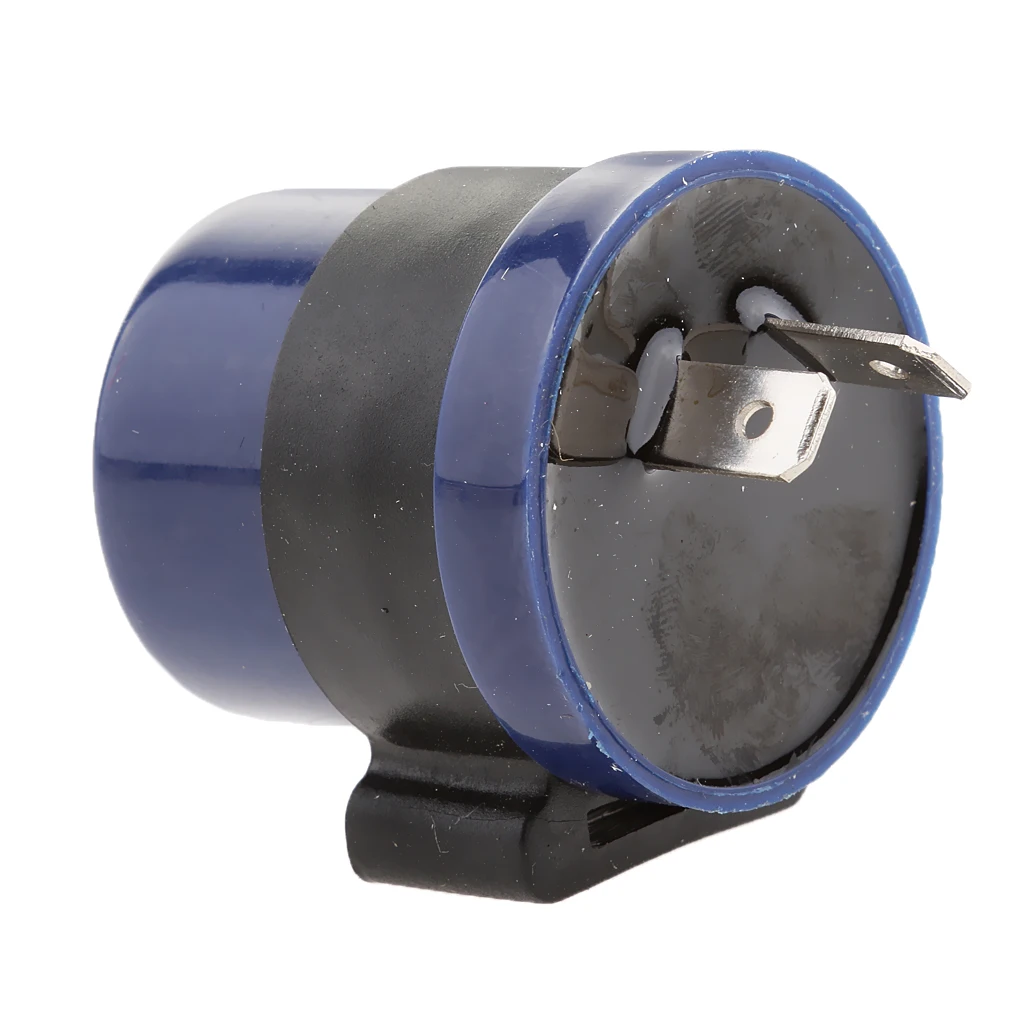 Сигнальный поворотник для мотоцикла синяя 2 контакта указатель поворота