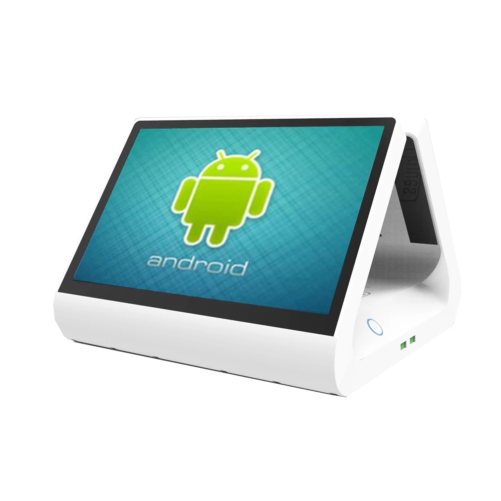 Новейший Android 12 дюймов двойной экран pos машина сенсорный все в одном системы pc