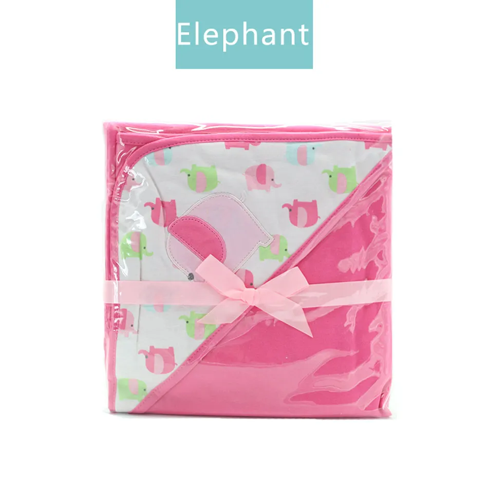 elephant Happyflute 1 шт. детское одеяло хлопок пеленание коляска обертывание для новорожденных - Цвет: elephant