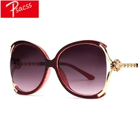 psacss elegant oversized sunglasses women vintage 2019 brand designer female shopping sun glasses oculos de sol feminino uv400