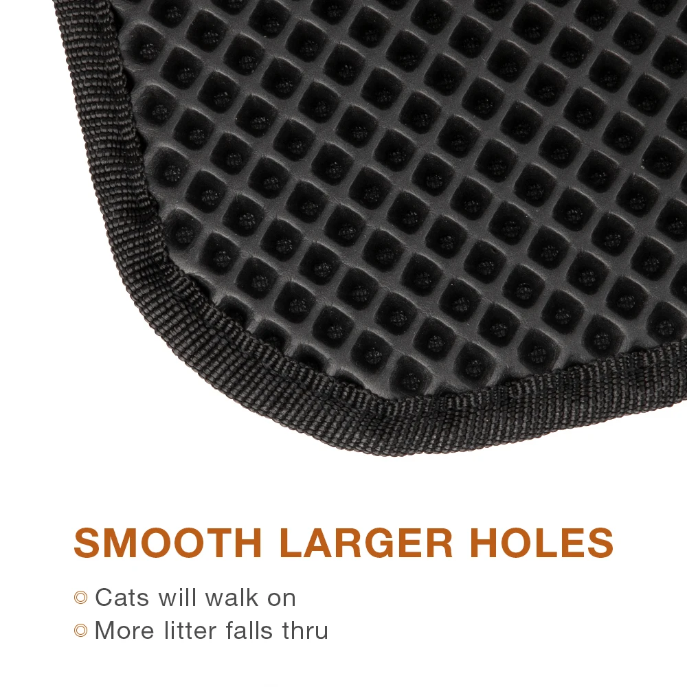 Нескользящий коврик для кошачьего туалета EVA двухслойные коврики с