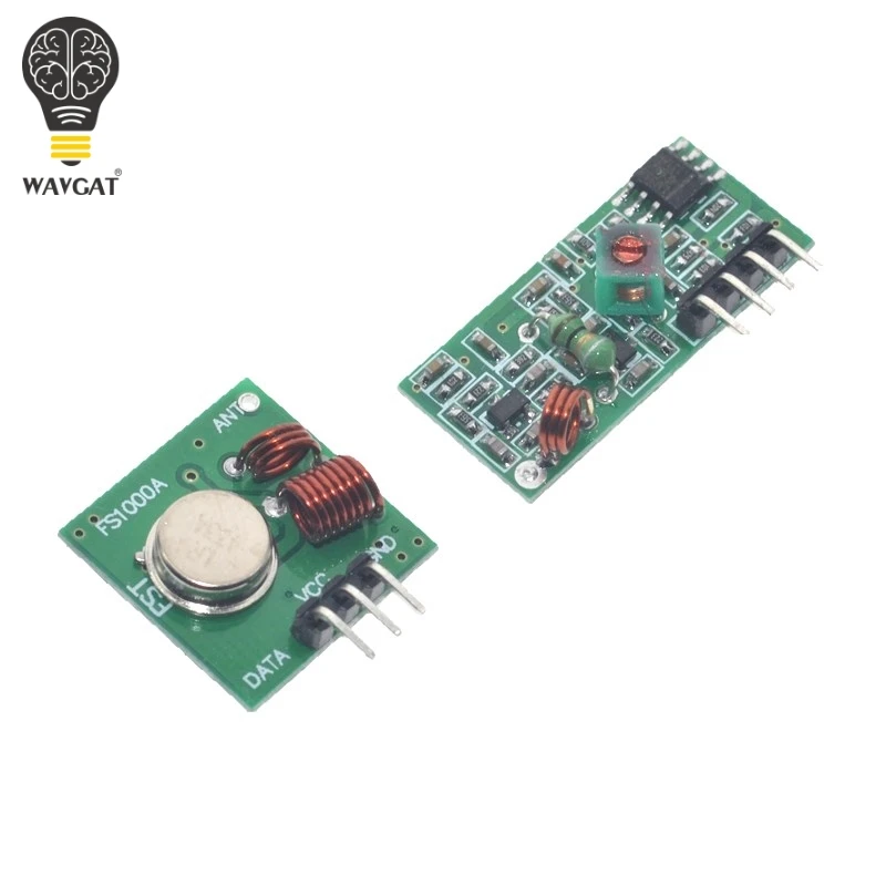 1 лот = 5 пар (10 шт.) 433 мгц радиочастотный передатчик и приемник модуль link kit ARM/MCU WL diy