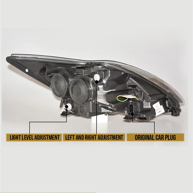 Hlxg автомобили для Ford Focus Автомобильные фары в сборе 2009 год HID Bi Xenon объектив