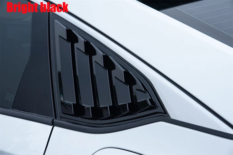Для Honda Accord 10th углеродное волокно ABS задняя оконная ручка треугольник крышка чаши аксессуары для стайлинга автомобиля 2шт C1086