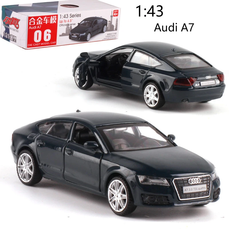 CAIPO 1:43 Audi A7 модель автомобиля из сплава литой металлический автомобиль для