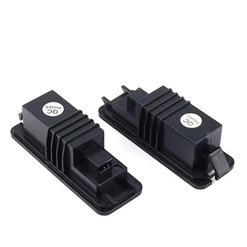 2x Light Auto MK5 GTI MK6 MK7 Golf 5 Glof 6 7 xenon Белый светодиодный номер номерного знака Canbus