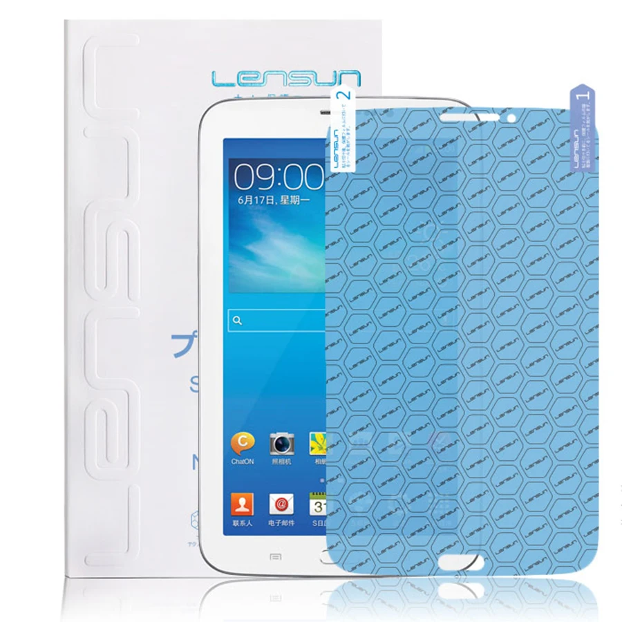 LENSUN Nano технология защита экрана от излучения для Samsung Galaxy Tab 3 7 0 T211|screen protector|nano