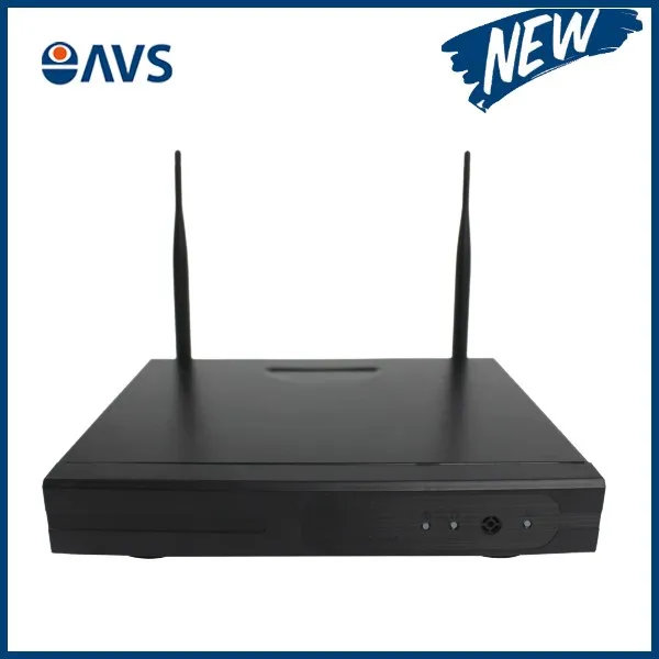 New 8CH 720P P2P NVR Kit CCTV Surveillance System IP Wireless Camera Support 4TB Hard Disk Black+White | Безопасность и защита