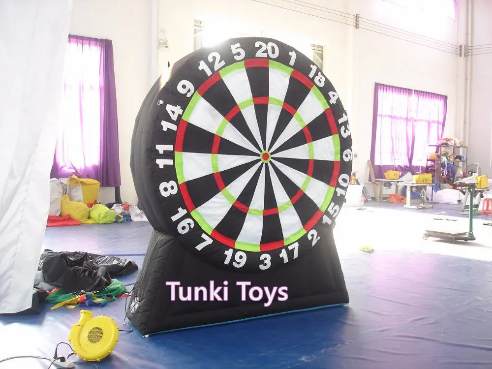 

3 meters inflatable soccer darts board made of oxford cloth