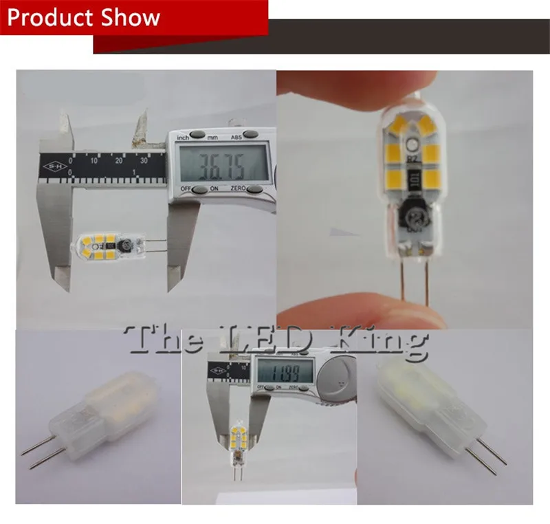 10 шт. AC/DC 12V 3W 6W 2835 SMD G4 G9 светодиодный лампы Би контактный база 25 Вт эквивалент
