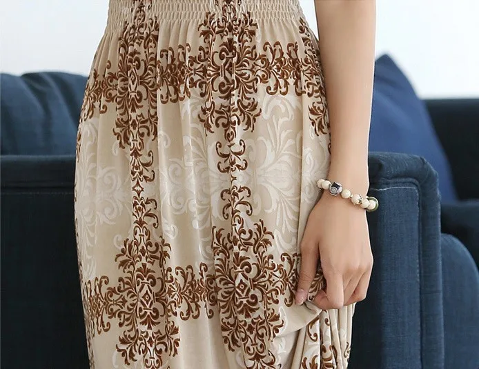 Летнее платье в богемном стиле с v-образным вырезом и цветочным кружевом | Женская