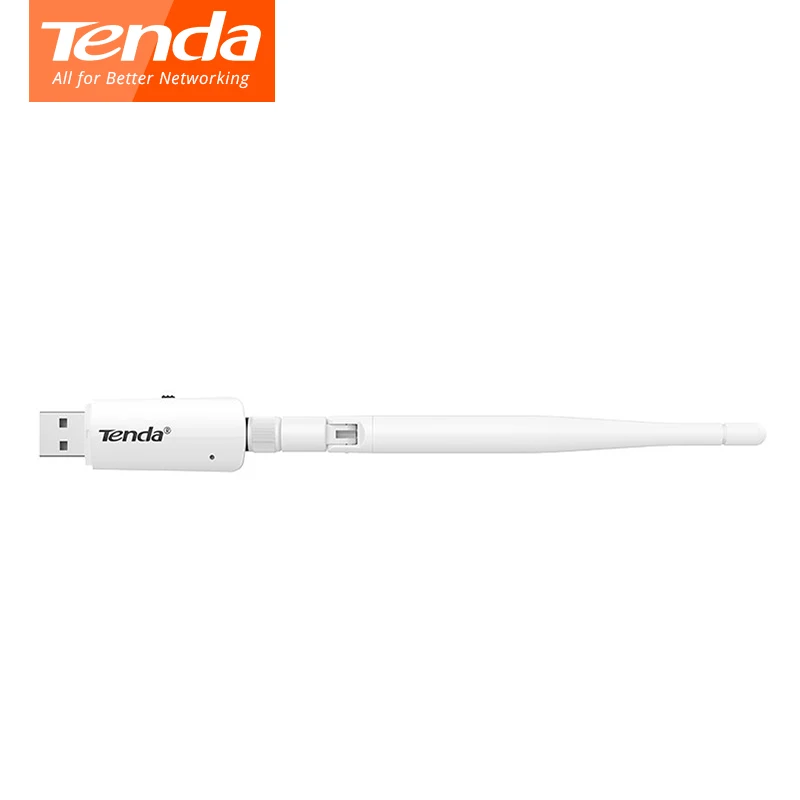 Сетевая карта Tenda U1 usb wi fi 300 Мбит/с Utral Fast mini 2 4 ГГц антенна 802.11b/g/n беспроводной