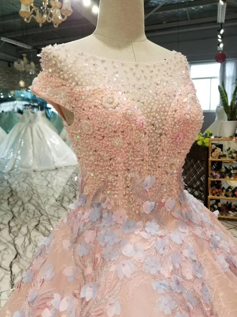 Новинка 2018 г. романтичный роскошный бальный корсет CloverBridal ручной работы с