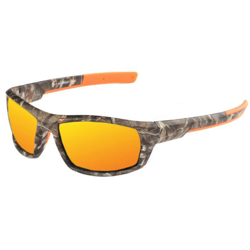 Hot Camouflage UV400 Polarized Sunglasses Color Film Outdoor Sports Cycling Sun Glasses Fishing Eyewear Oculos De Sol Masculino | Спорт и