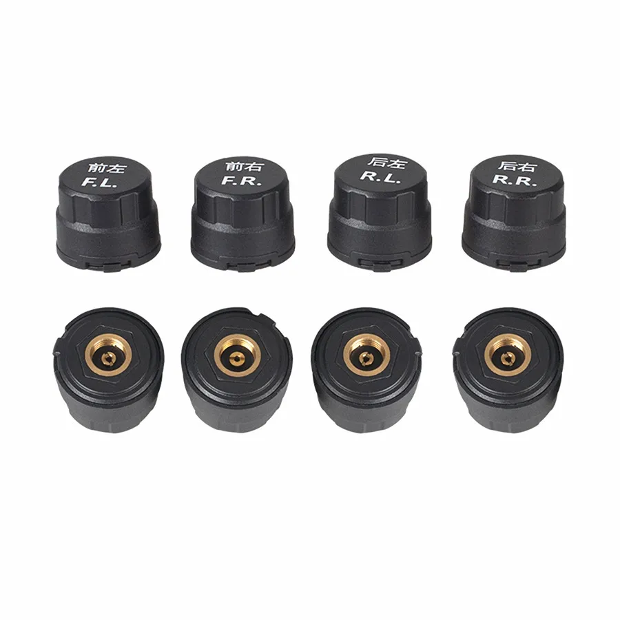 TPMS Bluetooth 4,0 монитор давления в шинах Система 4 внутренний/внешний датчик работает Android/iOS мобильный телефон приложение дисплей