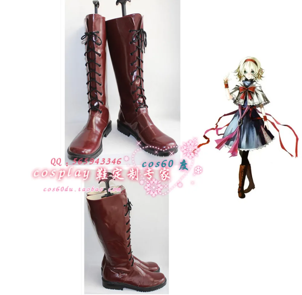 Touhou Project/длинные ботинки для костюмированной вечеринки в стиле алого дьявола
