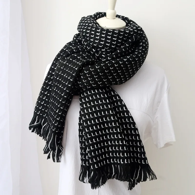 Шарф из искусственного кашемира