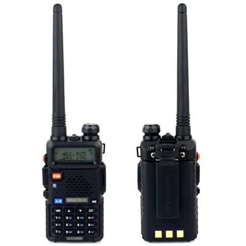 Портативная рация BaoFeng UV-5R Talkie UHF/VHF Dual Band UV5R CB Radio 128CH VOX Flashlight Display FM Transceiver для охоты