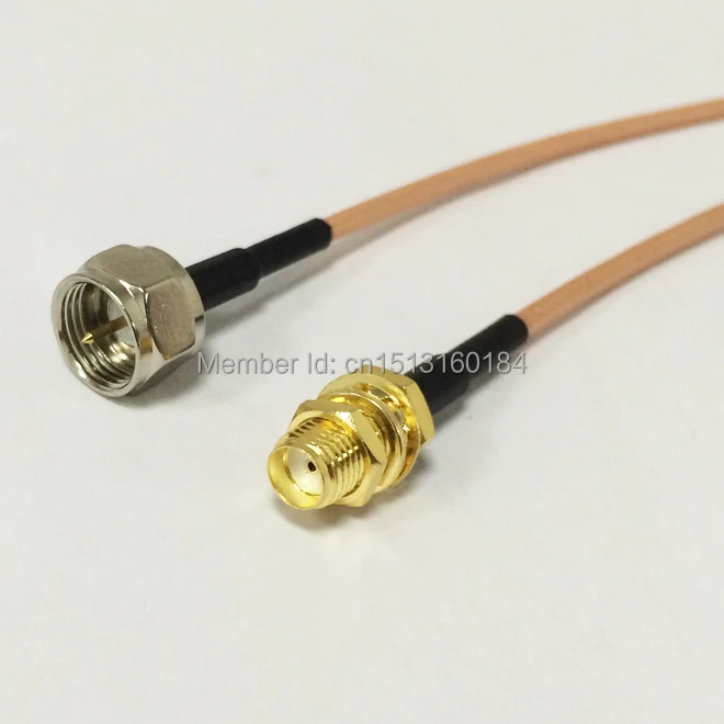 Новинка женский и мужской разъем Удлинительный кабель для модема SMA к разъему F