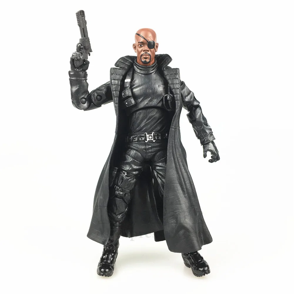 Marvel Legends 6 &quotМолодой Ник Фьюри фильм Капитан фигурка Мстители щит 3 P Тру