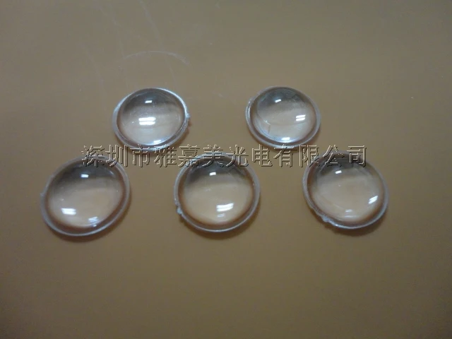LED optical convex lens diameter 12.5mm Height 3.7mm PMMA Plano convex LED lens, 1W 3W 5W  Lens