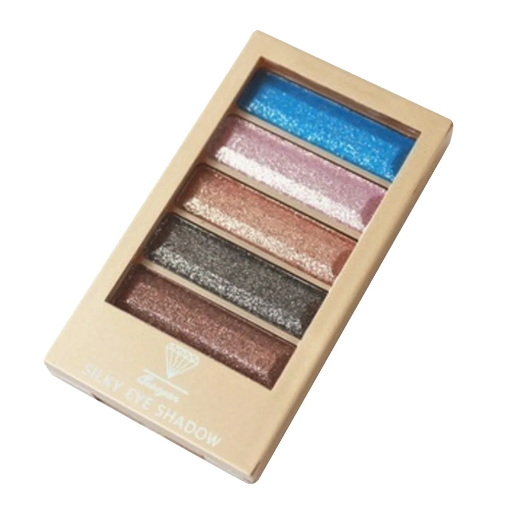OutTop Beauty FashionNew 5 Color Glitter Eyeshadow Makeup Eye Shadow Palette 160810 S28JAN18 |