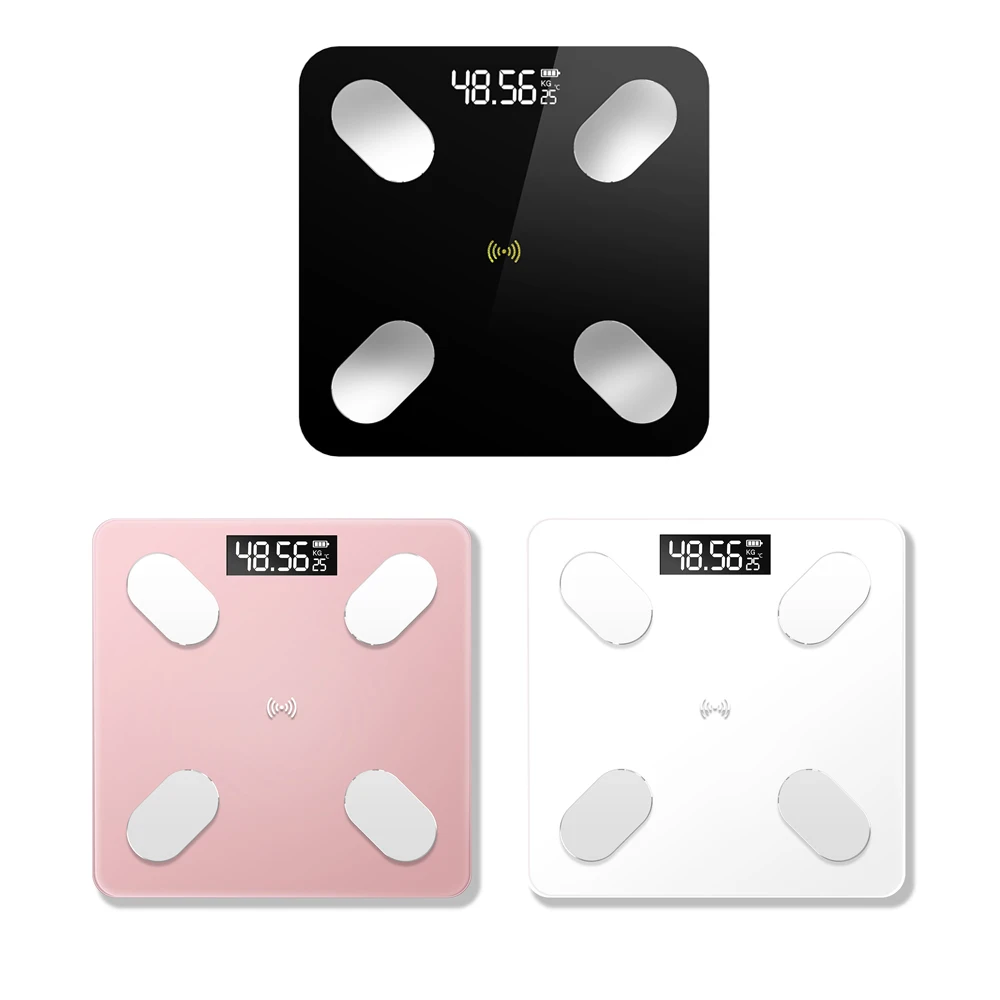 

Bathroom Scales LED Screen Body Grease Electronic Weight Scale Body Composition Analysis Charging Health Scale Smart Home