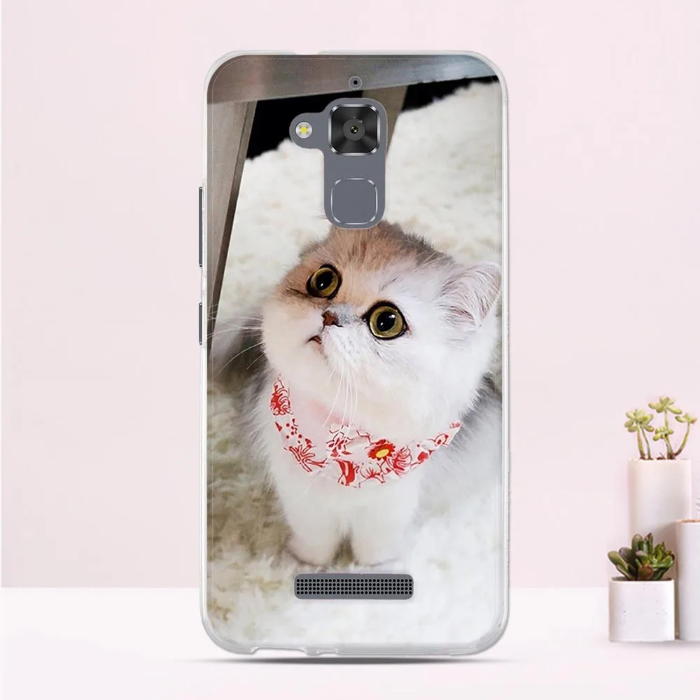 Чехол для Asus Zenfone 3 Max ZC520TL 5 2 дюймов задняя крышка телефона чехол-бампер | Мобильные