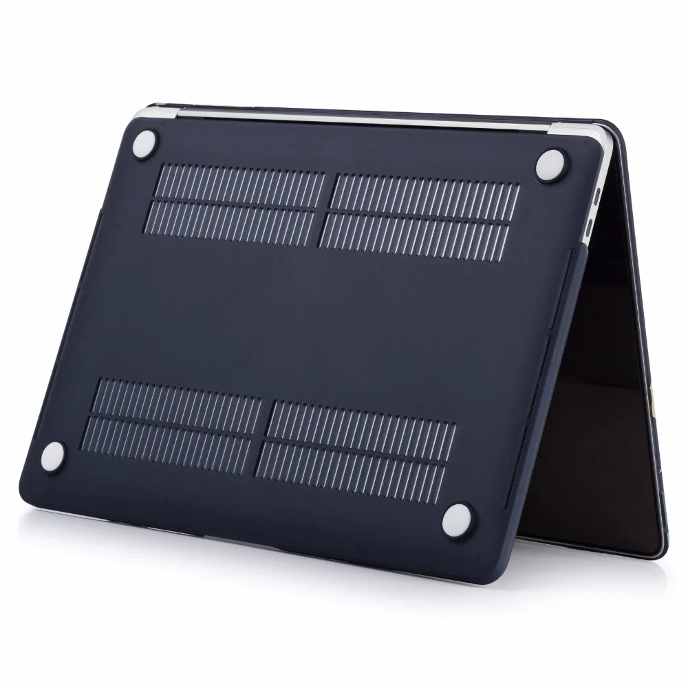 Новый чехол с резиновым покрытием листьями для MacBook air 13 3 дюйма A1466 A1369 Retina корпуса